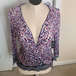ZOZO - Hand Printed Lightweight Cardigan Sweater
